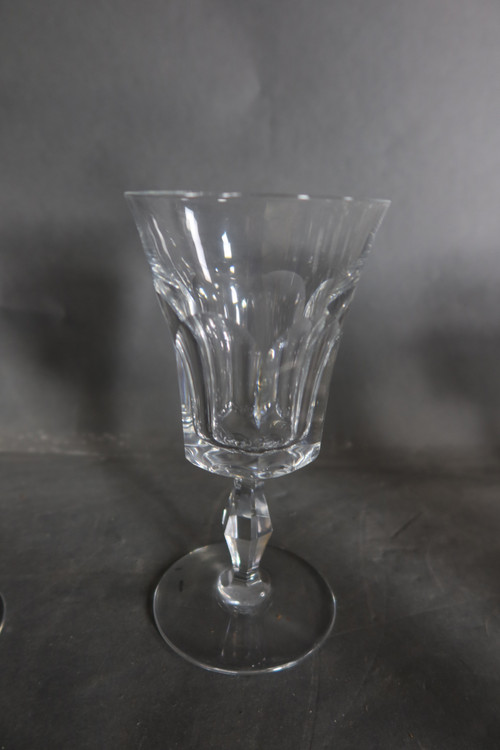 Verres en cristal de Baccarat 22 pièces