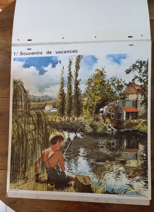 School posters Yves Thos Editions rossignol 1960