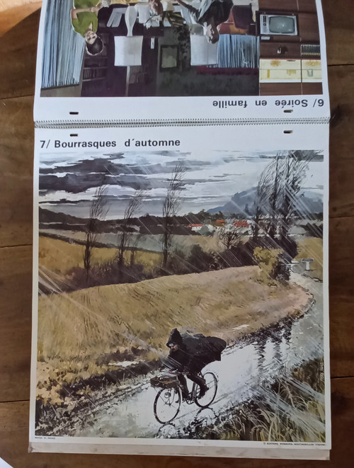 School posters Yves Thos Editions rossignol 1960