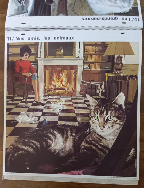 School posters Yves Thos Editions rossignol 1960