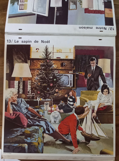 School posters Yves Thos Editions rossignol 1960