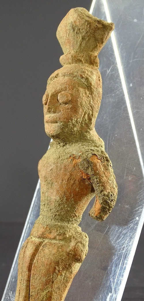 Civilisation De La Vallée De l'Indus, Statuette En Terre Cuite Déesse De La Fertilité.