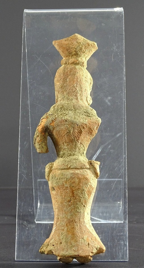 Civilisation De La Vallée De l'Indus, Statuette En Terre Cuite Déesse De La Fertilité.
