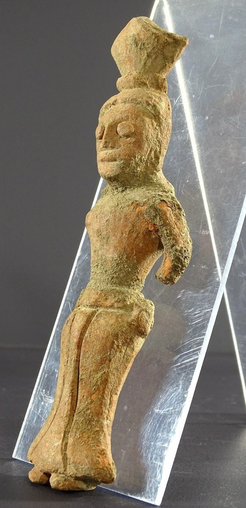 Civilisation De La Vallée De l'Indus, Statuette En Terre Cuite Déesse De La Fertilité.