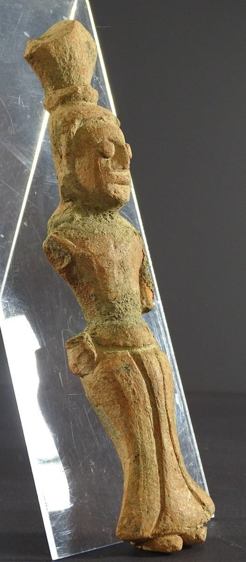Civilisation De La Vallée De l'Indus, Statuette En Terre Cuite Déesse De La Fertilité.