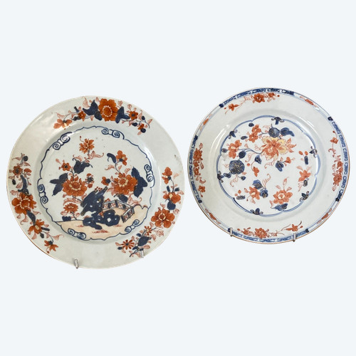 2 porcelain plates from China 18th century