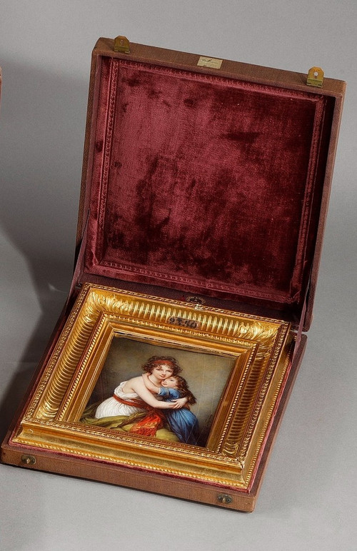 PORTRAIT OF MADAME VIGÉE-LEBRUN AND HER DAUGHTER AFTER ELISABETH VIGÉE-LEBRUN (1755-1842)