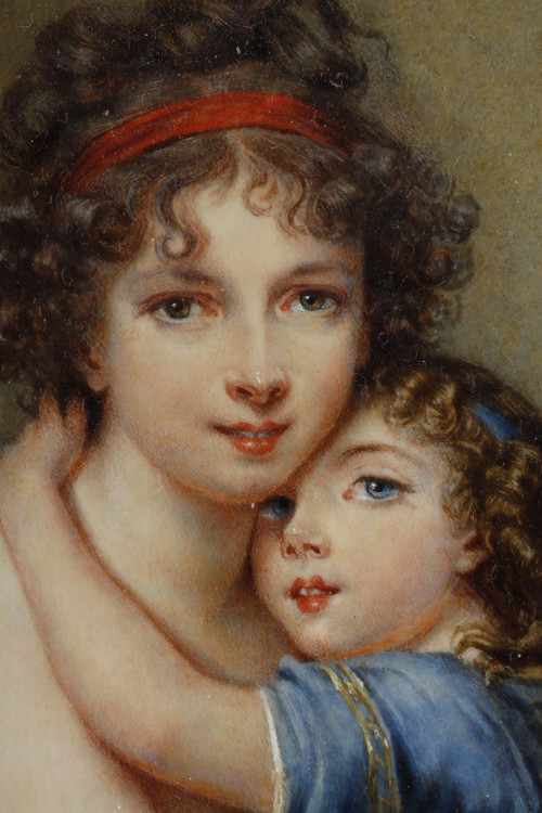 PORTRAIT OF MADAME VIGÉE-LEBRUN AND HER DAUGHTER AFTER ELISABETH VIGÉE-LEBRUN (1755-1842)