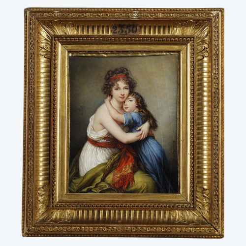 PORTRAIT OF MADAME VIGÉE-LEBRUN AND HER DAUGHTER AFTER ELISABETH VIGÉE-LEBRUN (1755-1842)