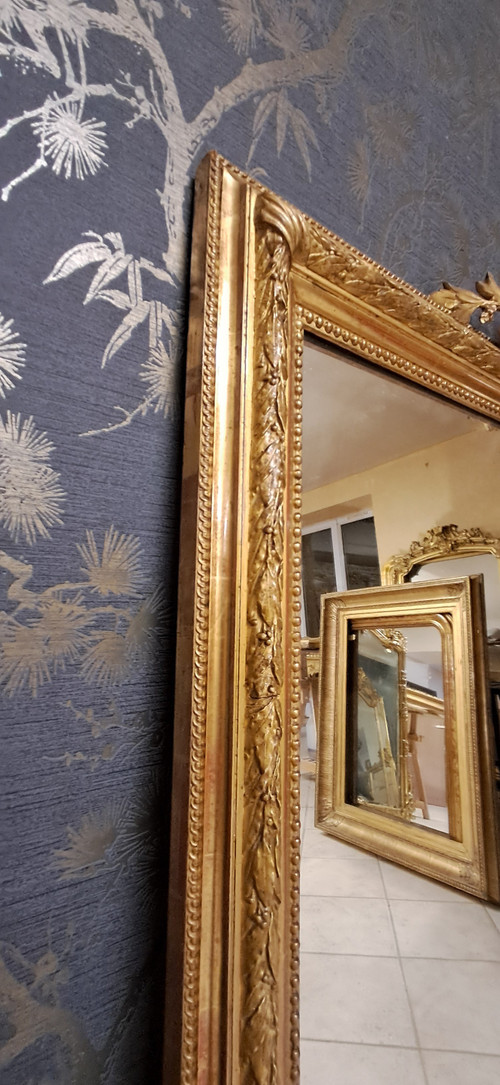 Miroir époque XIX  120 x 128
