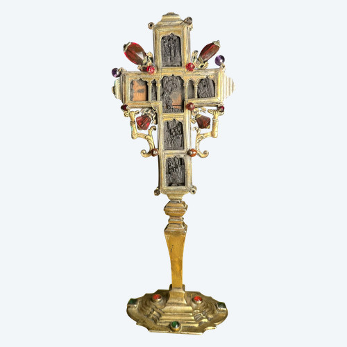 Croix De Bénédiction Orthodoxe Du Mont Athos - XVIIIe  