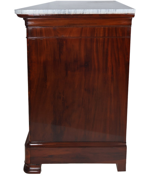 Cassettiera in mogano, periodo di restauro Alexandre Maigret