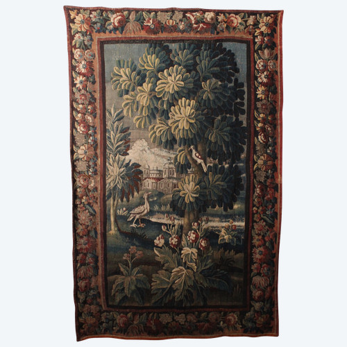  Portière tapisserie Verdure Aubusson, XVIII secolo