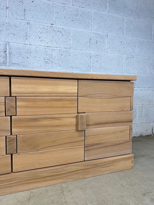 Minimalist sideboard bleached 1980s