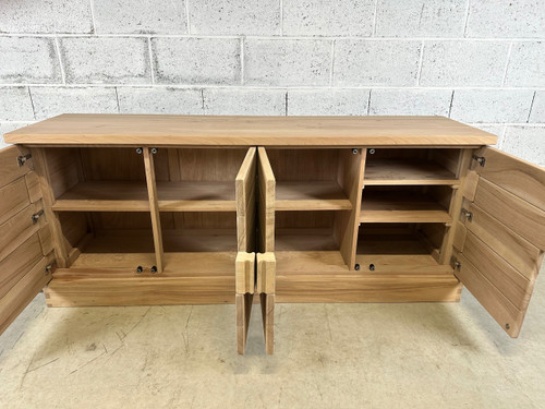 Minimalist sideboard bleached 1980s
