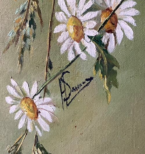 Olio su tela XX secolo