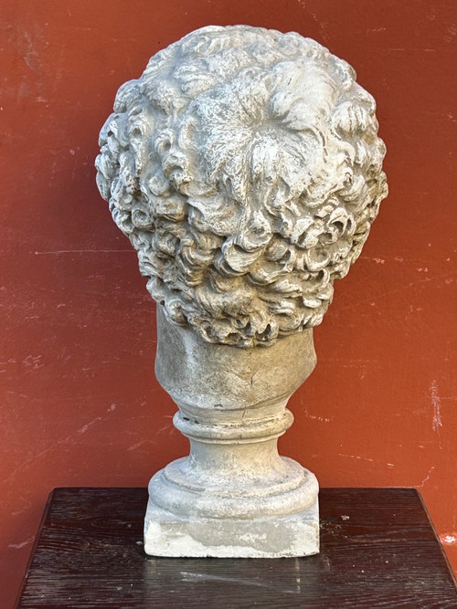 Buste Antinus - Grand Tour - Calco in gesso Fine XIX secolo - Antico - Romano