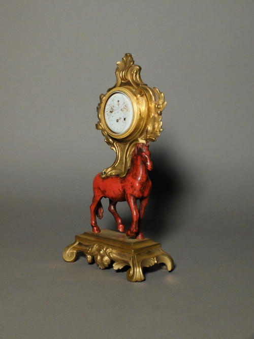 Louis XVI period desk clock
