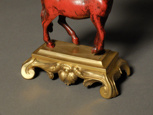 Louis XVI period desk clock