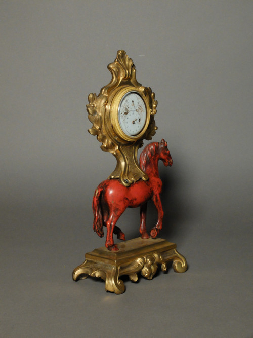 Louis XVI period desk clock