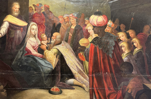 L'Adorazione dei Magi - Intorno al 1600
