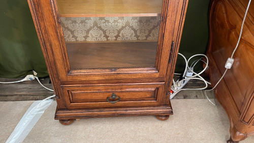 Two Transition Style Display Cases, 20th Century