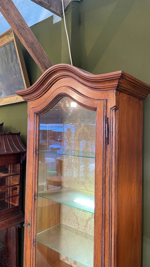 Two Transition Style Display Cases, 20th Century