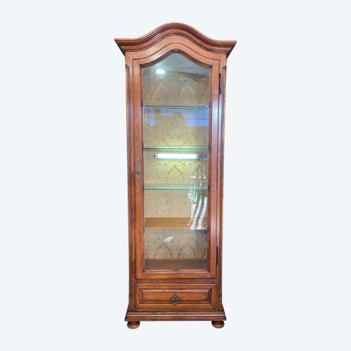 Two Transition Style Display Cases, 20th Century