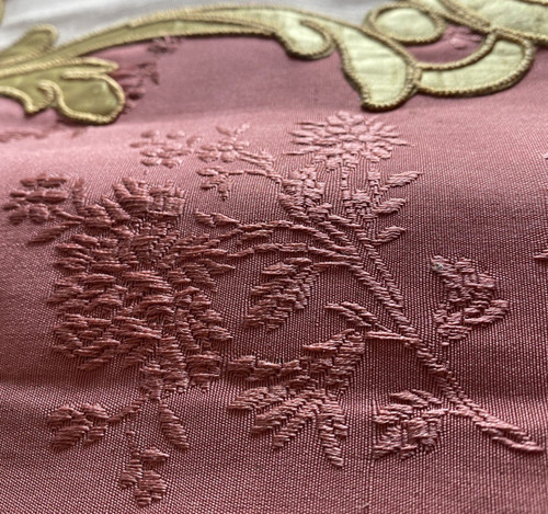 Paar Cantonnière Mit Blumenkörben XIX ème