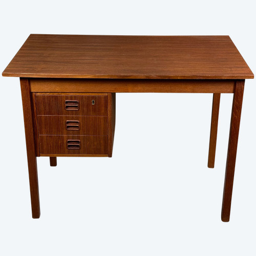 Scrivania scandinava in teak 1960