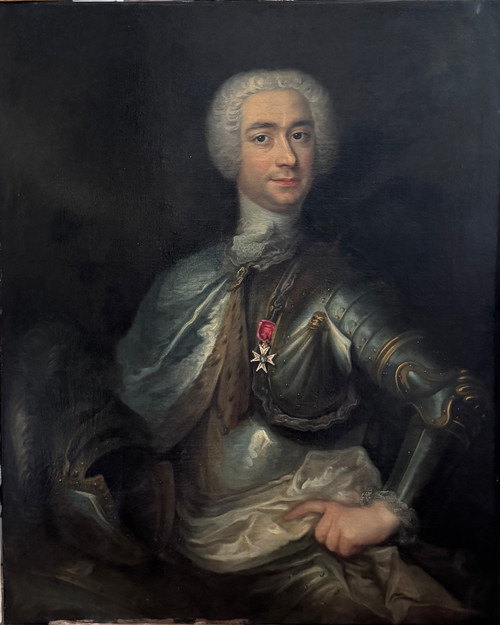 Large military portrait of an aristocratic figure