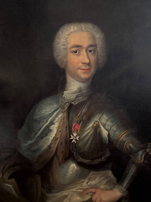 Large military portrait of an aristocratic figure
