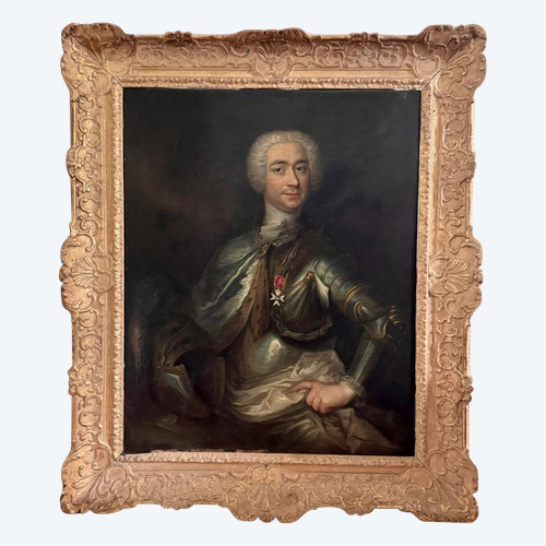 Large military portrait of an aristocratic figure
