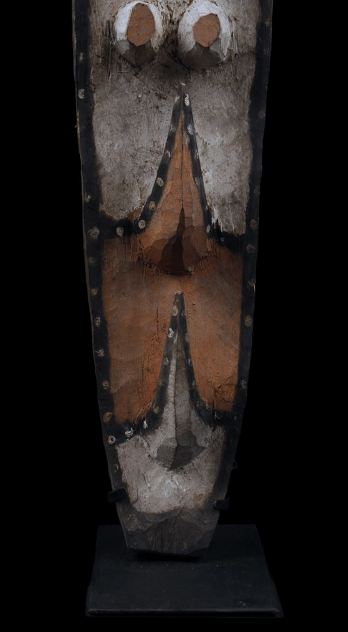Garra-Maske, Hakenmaske, Stammeskunst, ozeanische Kunst, frühe Kunst, Papua-Neuguinea