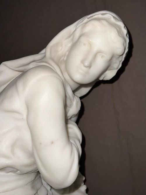 Marmo molto fine Mathurin Moreau (1822-1912)