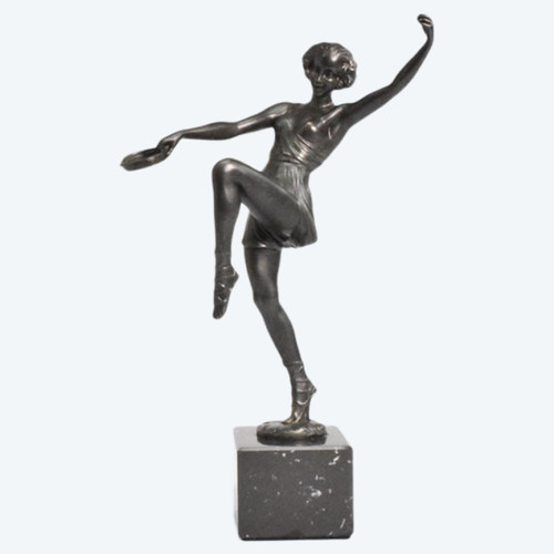 Statuetta Esmeralda Fayral Pierre Le Faguays 1930