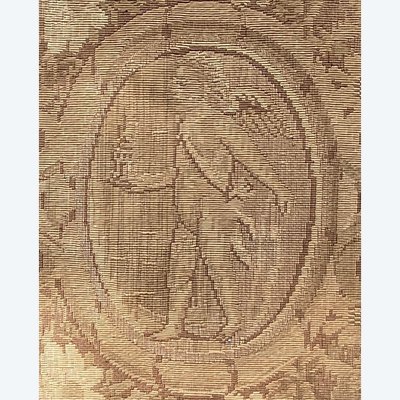 Coppia Di Tendaggi, Tende In Arazzo Cherubini XIX