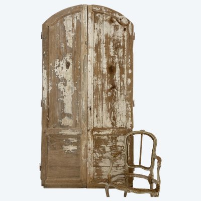 Pair of large doors, 18th century