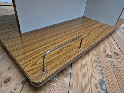 Bar di servizio in formica e legno, 19 anni circa