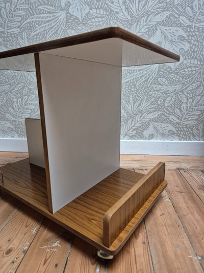 Bar di servizio in formica e legno, 19 anni circa