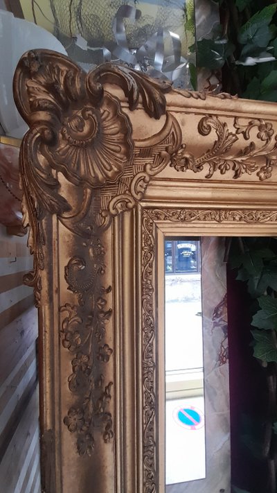19th century gilded wood frame