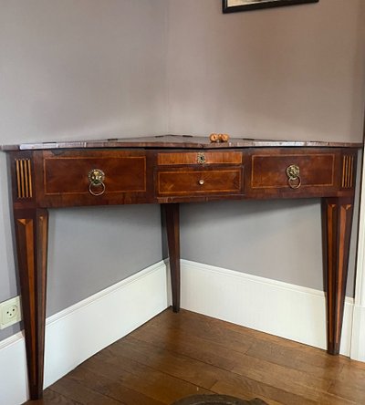 coiffeuse d'angle d'époque Louis XVI