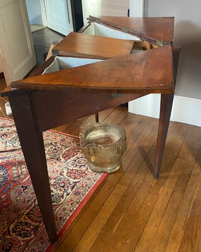 coiffeuse d'angle d'époque Louis XVI