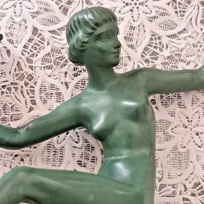Sculpture d’époque Art Déco signée Marcel-André Bouraine (1886 – 1948) dit Briand