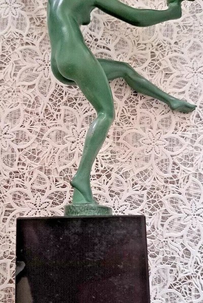Sculpture d’époque Art Déco signée Marcel-André Bouraine (1886 – 1948) dit Briand