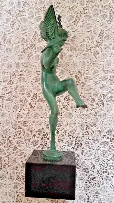 Sculpture d’époque Art Déco signée Marcel-André Bouraine (1886 – 1948) dit Briand