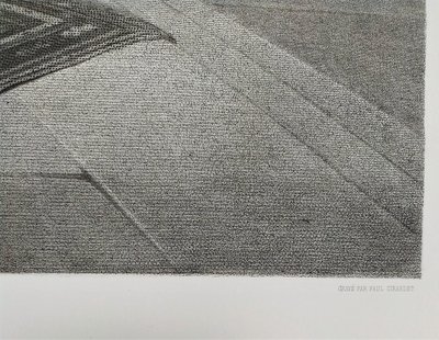  Large Engraving By Paul Girardet After Brochart  Etching 19th C Old Print