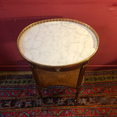 Mahogany coffee table, Louis XVI period