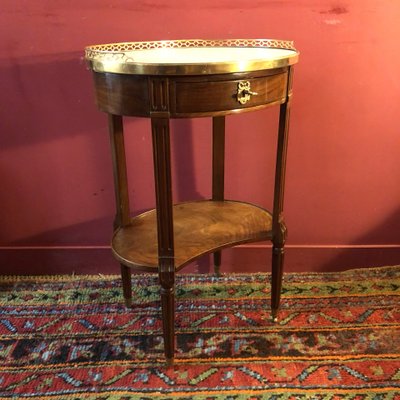 Mahogany coffee table, Louis XVI period