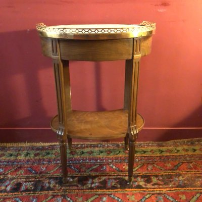 Mahogany coffee table, Louis XVI period